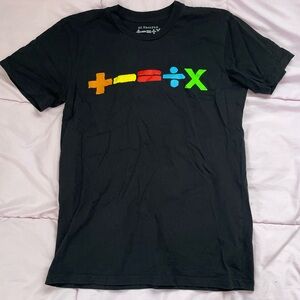 Ed Sheeran Mathematics Official Tour T-Shirt